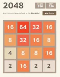 2048 game 234x300  2048: One of the most addictive games